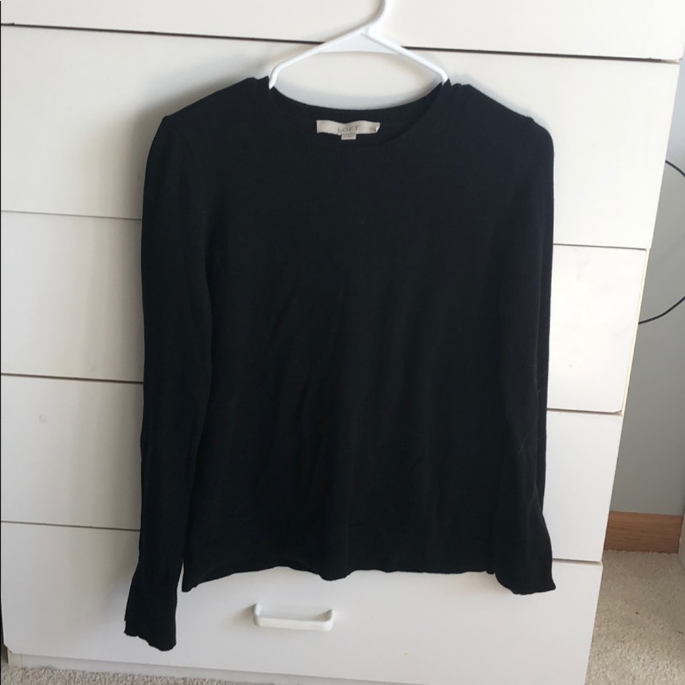 Black Sweater With Buttons